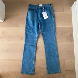 New with tags women’s Frame denim jeans size 25 Le High N Tight Straight Meadow